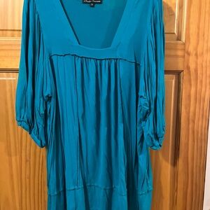 Simply Irresistible Teal Tunic Top